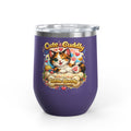 Cute & Cuddly Little Buddy Cat Tumbler — 12oz Insulated Stainless Steel