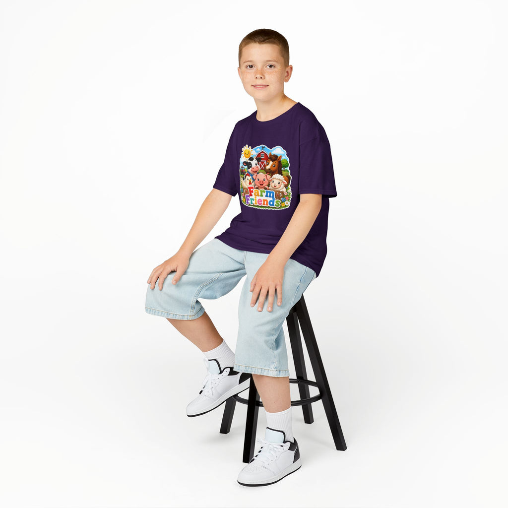 Kids Farm Friends T‑Shirt — Cute Barnyard Animals Graphic Tee