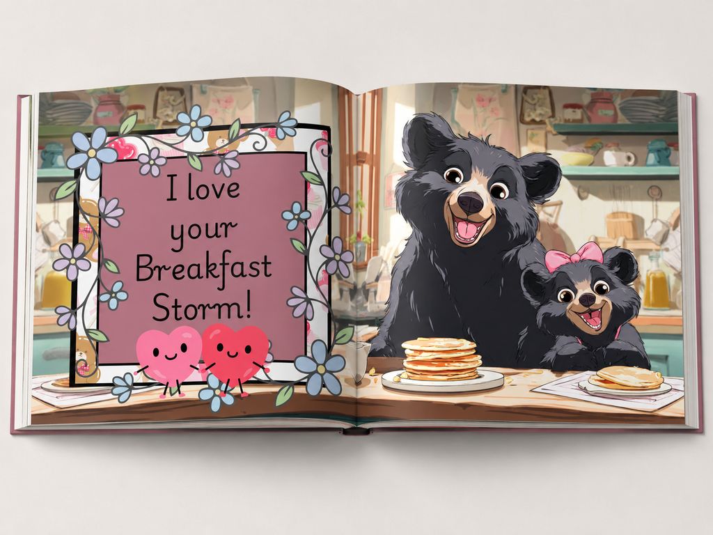 Brown Bear, I Love You More Than I Can Bear (Girls)