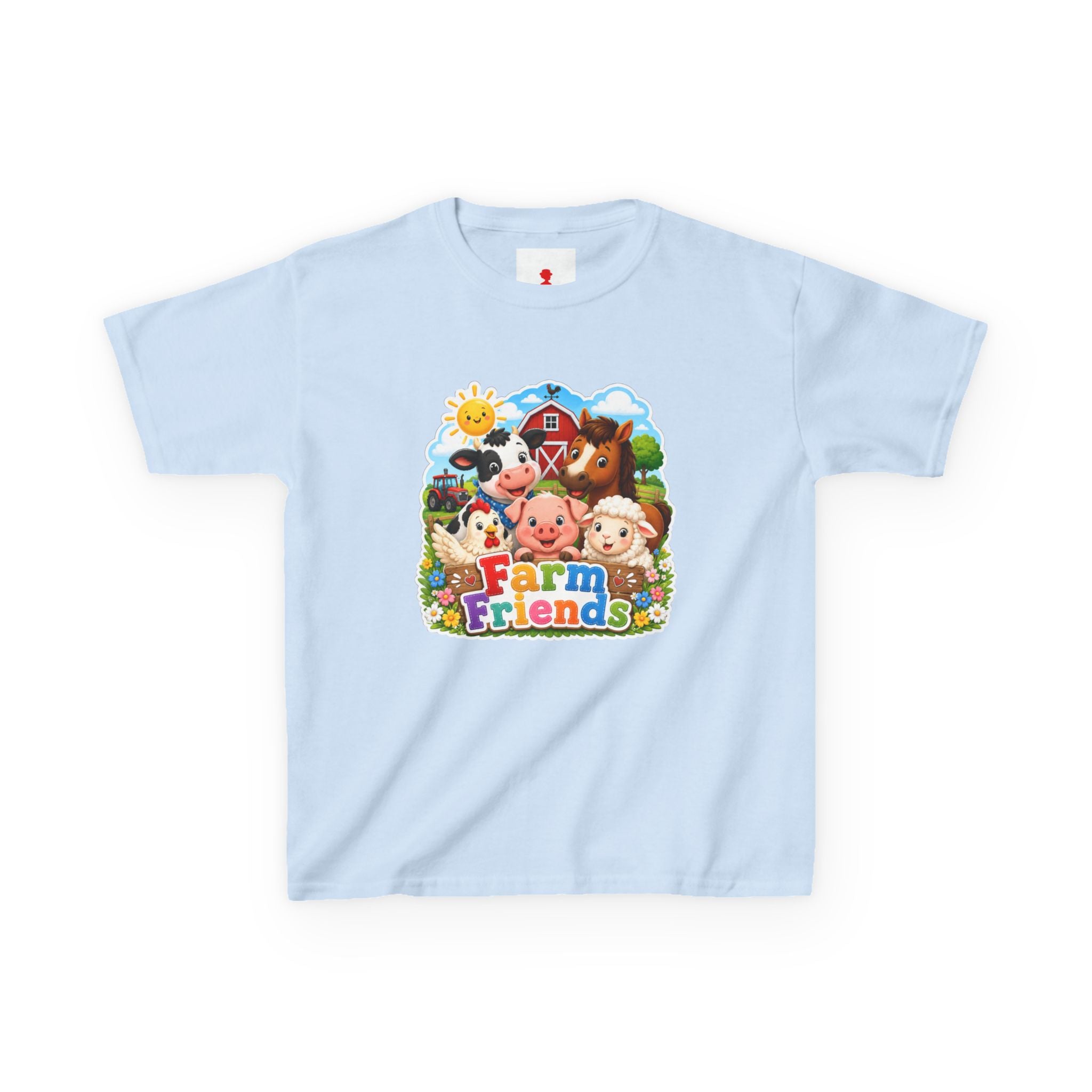 Kids Farm Friends T‑Shirt — Cute Barnyard Animals Graphic Tee