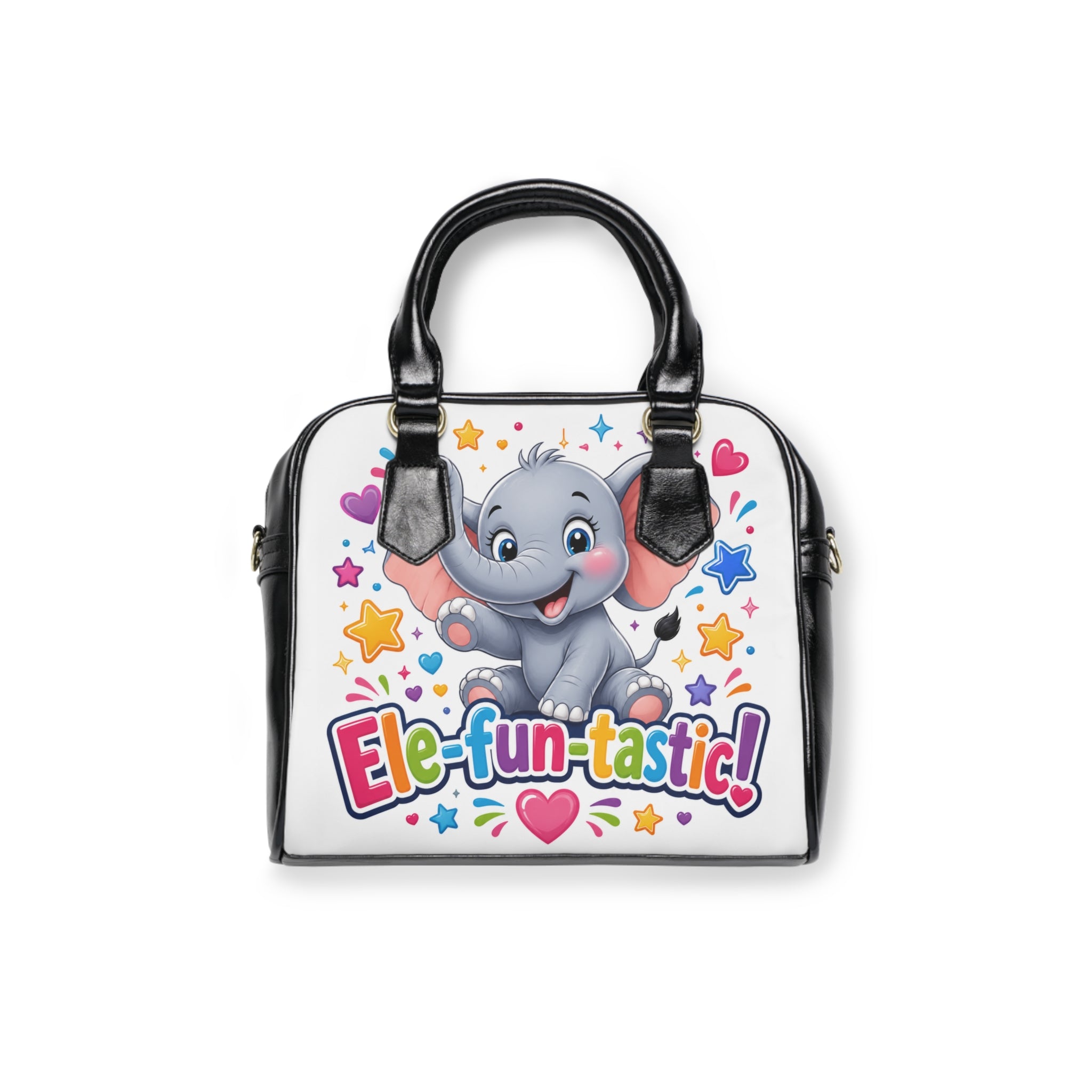 Ele-fun-tastic! Cute Elephant Shoulder Handbag — Kids’ Playful Animal Purse