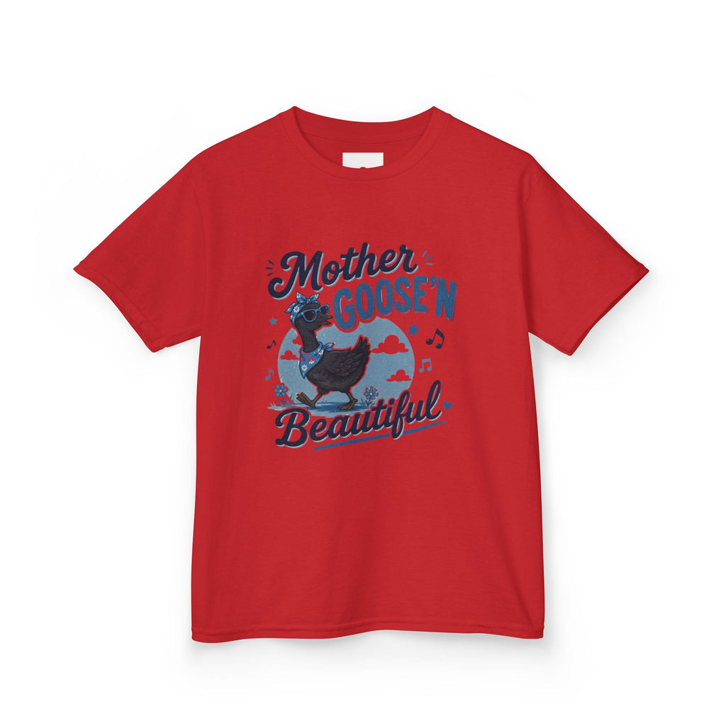 Kids T‑Shirt — "Mother Goose'n Beautiful" Nursery Rhyme Tee