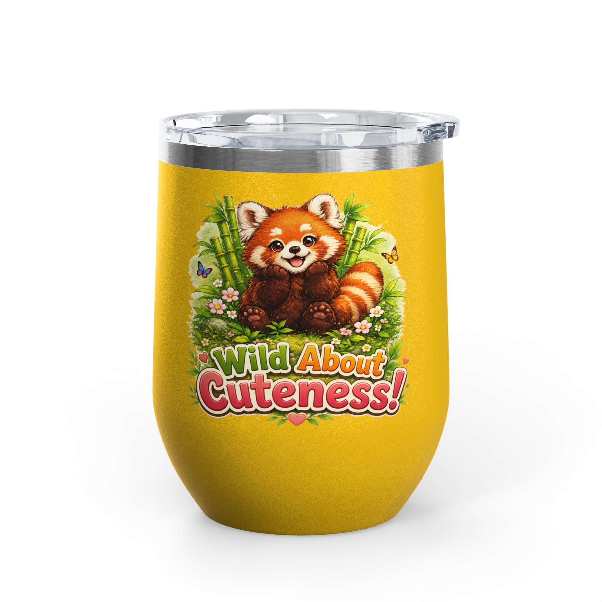 "Wild About Cuteness!" Red Panda Insulated 12oz