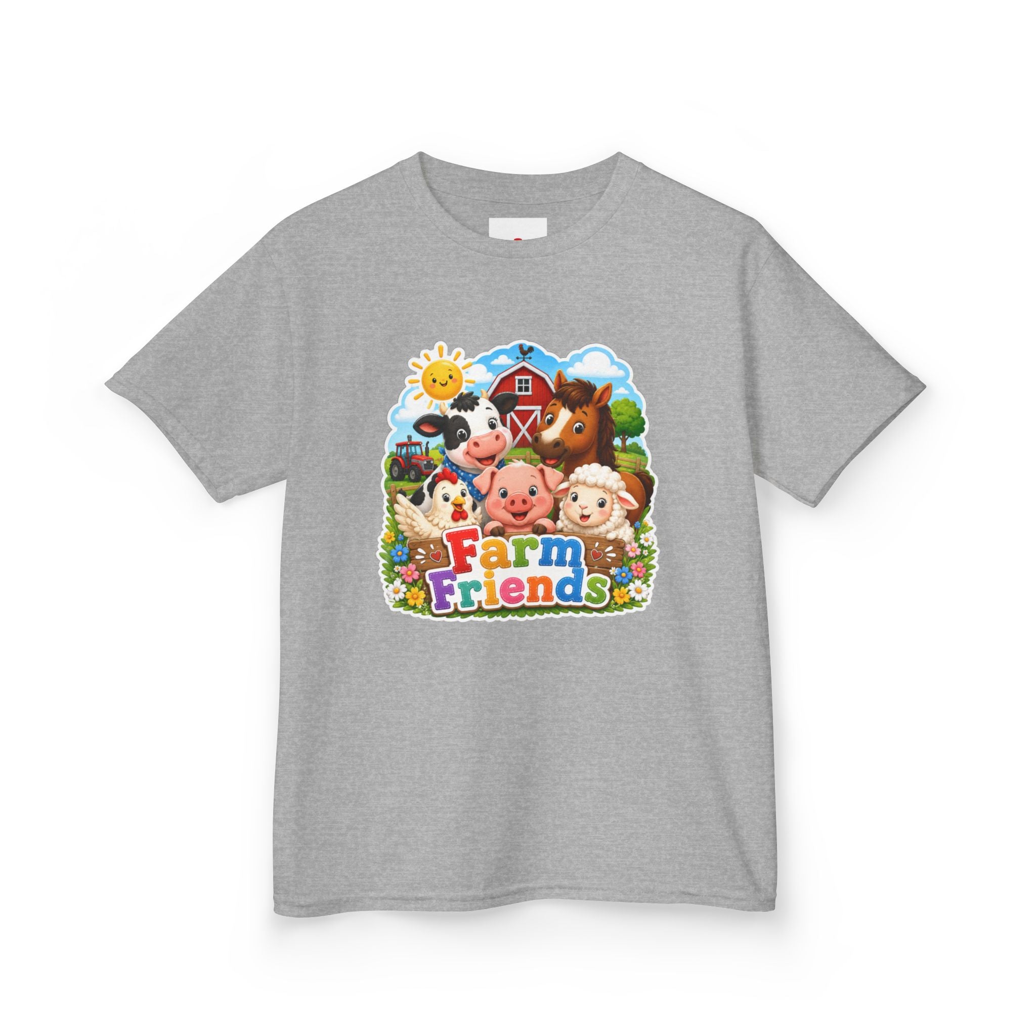 Kids Farm Friends T‑Shirt — Cute Barnyard Animals Graphic Tee