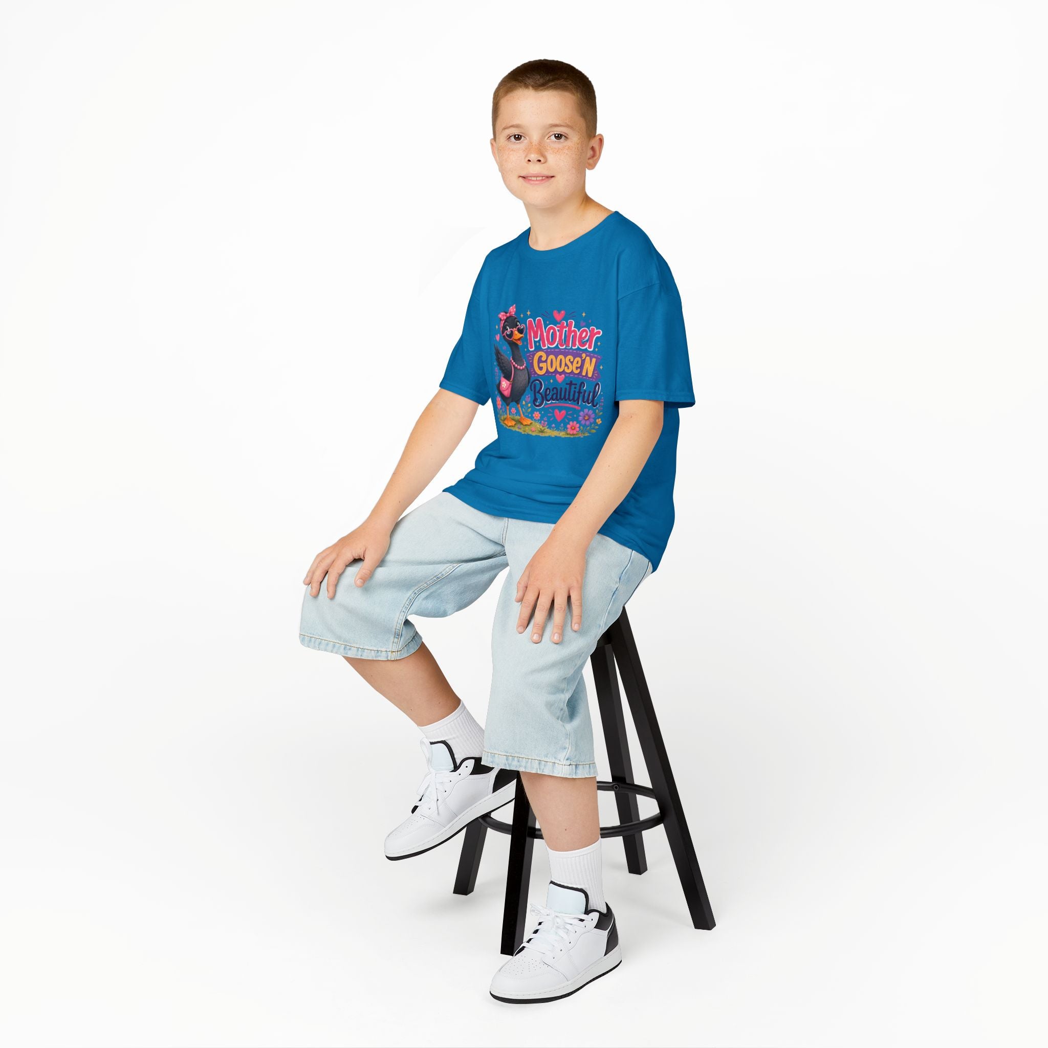 Mother Goose'n Beautiful Kids Tee