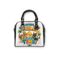 Having A Nile of a Time Shoulder Handbag | Egyptian Pyramid Cat Camel Design