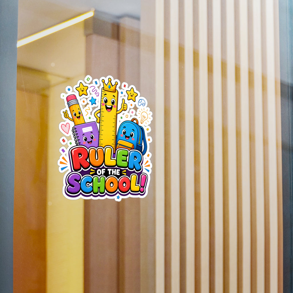 Ruler of the School Sticker | Kiss-Cut Vinyl Decal