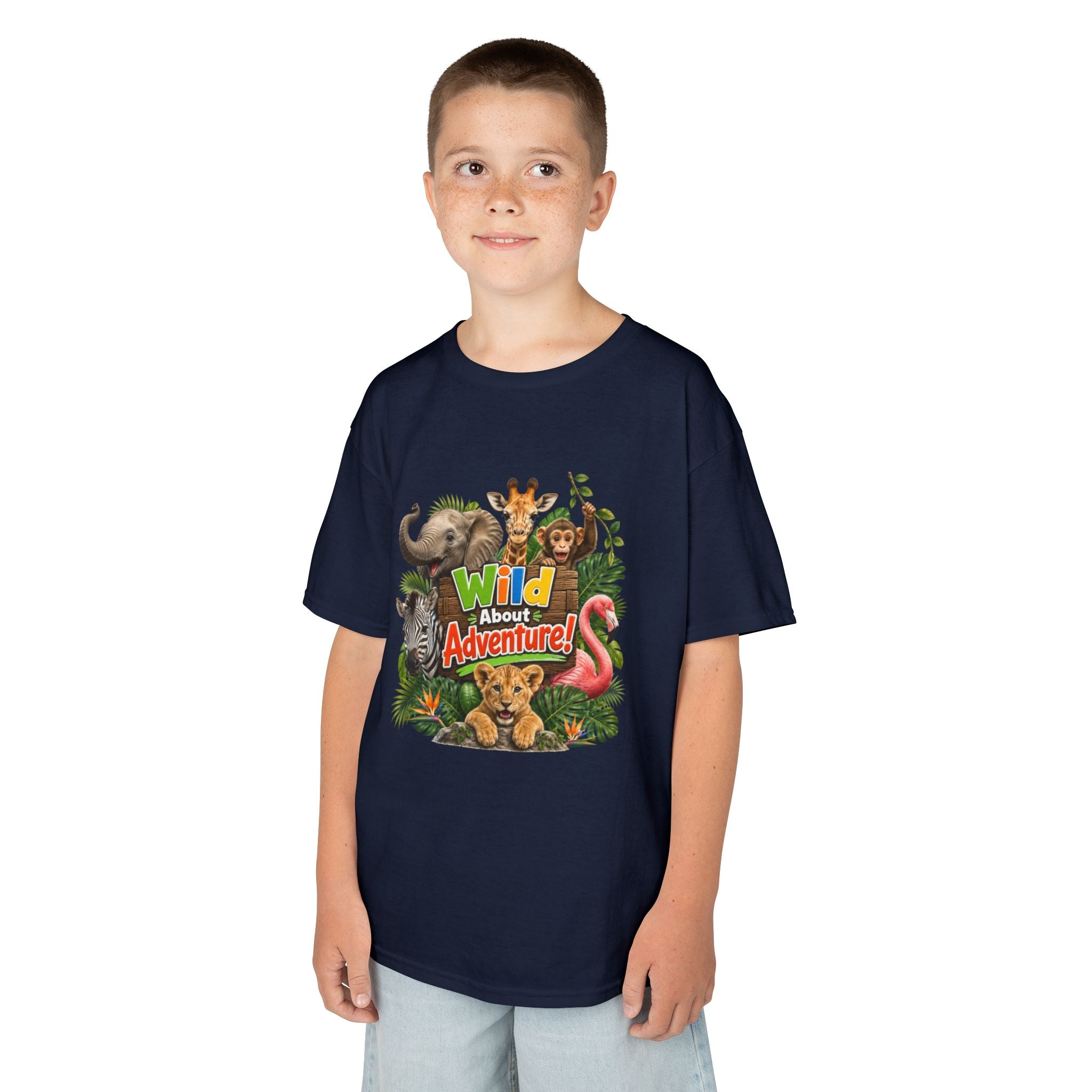 Kids 'Wild About Adventure' Animal Graphic Tee