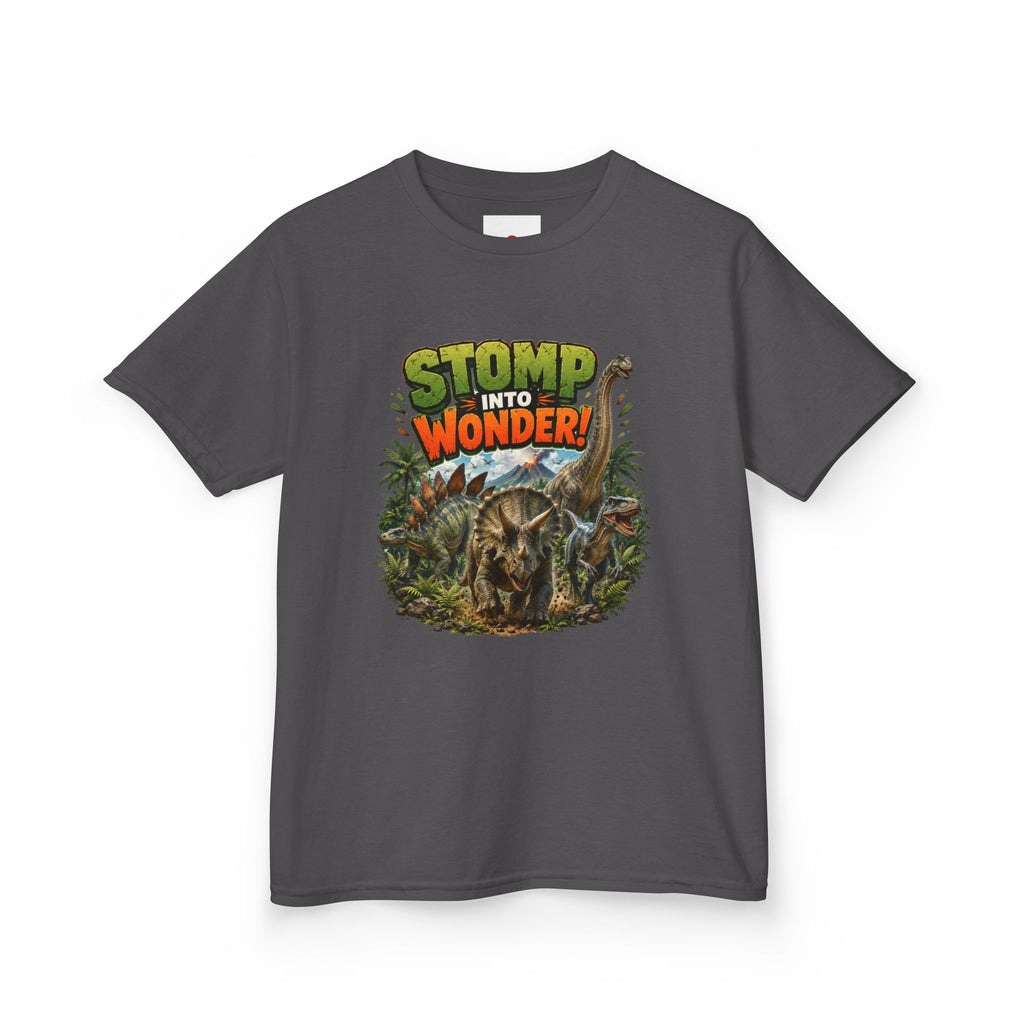 Kids T-Shirt - "Stomp Into Wonder" Dinosaur Graphic Tee