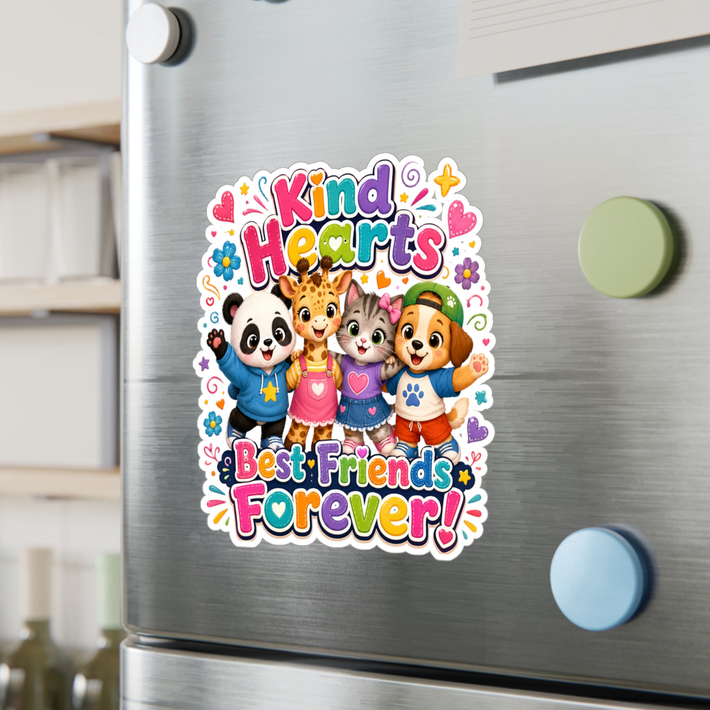 Kind Hearts Best Friends Forever Sticker