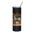 Safari Sweetheart 20oz Stainless Steel Tumbler — Cute Elephant Couple Travel Cup