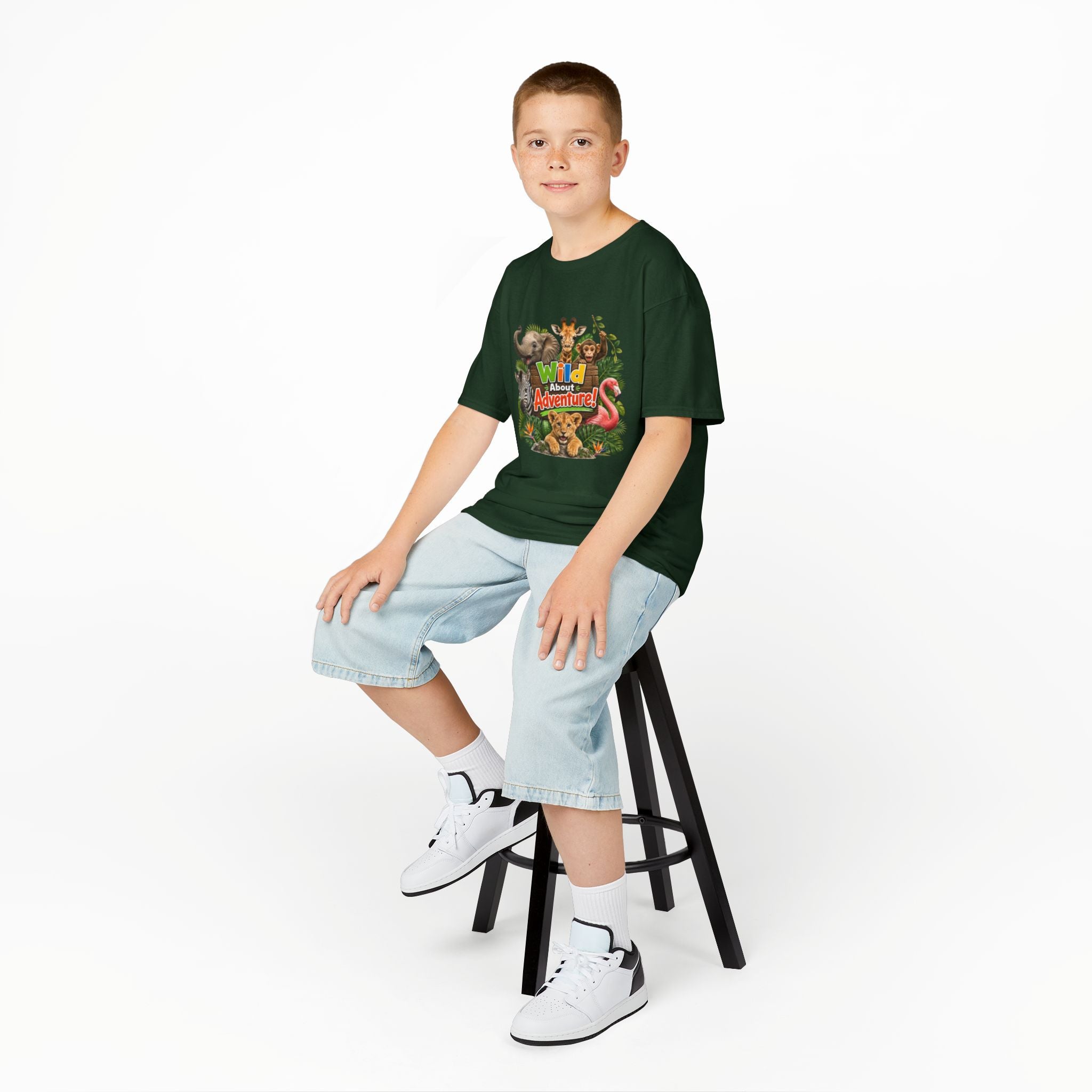 Kids 'Wild About Adventure' Animal Graphic Tee