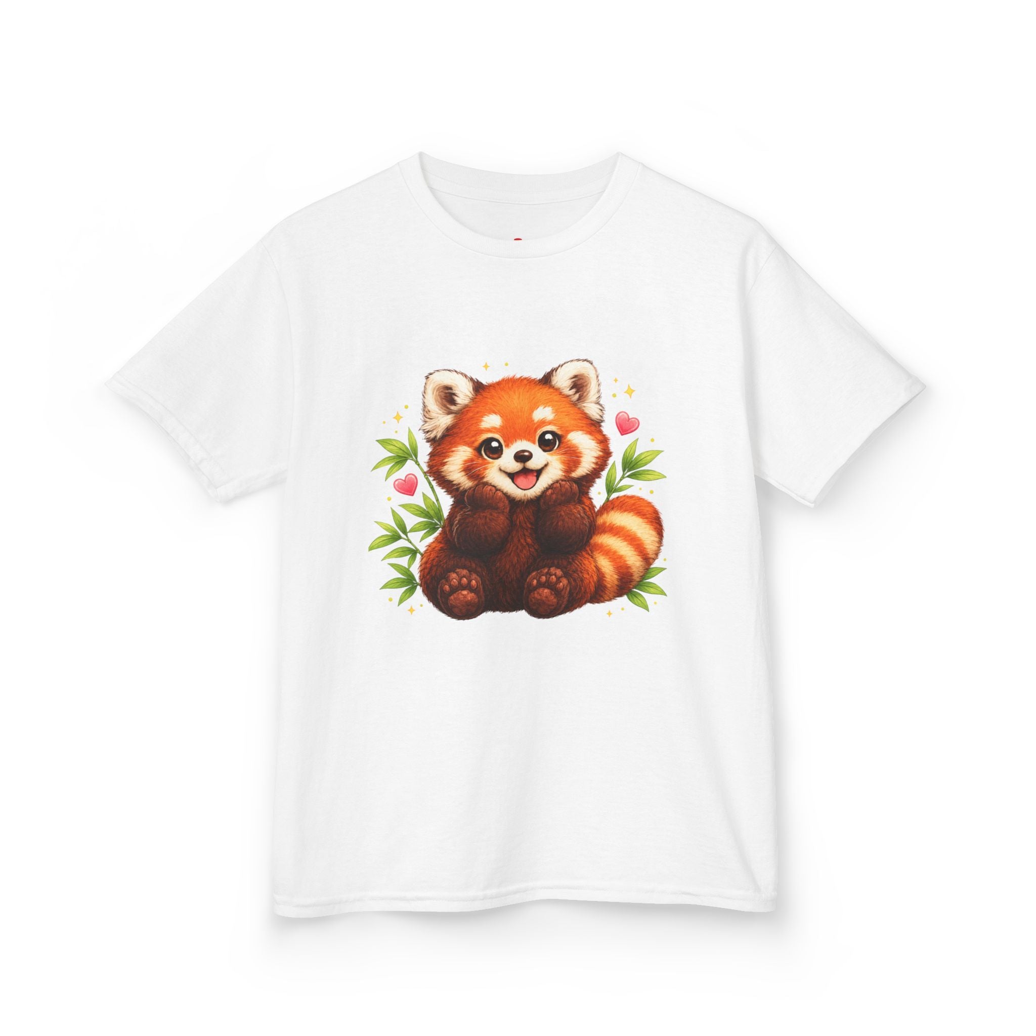 Kids Red Panda Tee — Cute Woodland Animal Shirt for Children