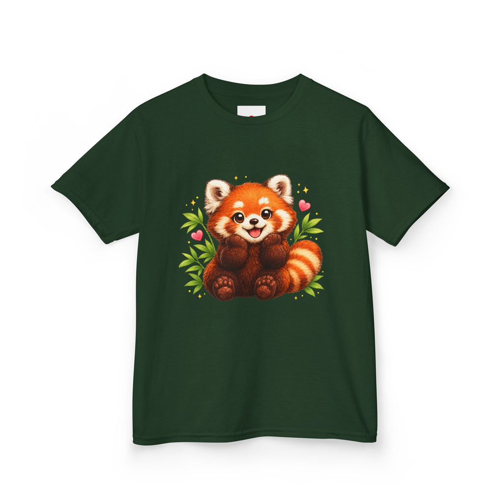 Kids Red Panda Tee — Cute Woodland Animal Shirt for Children