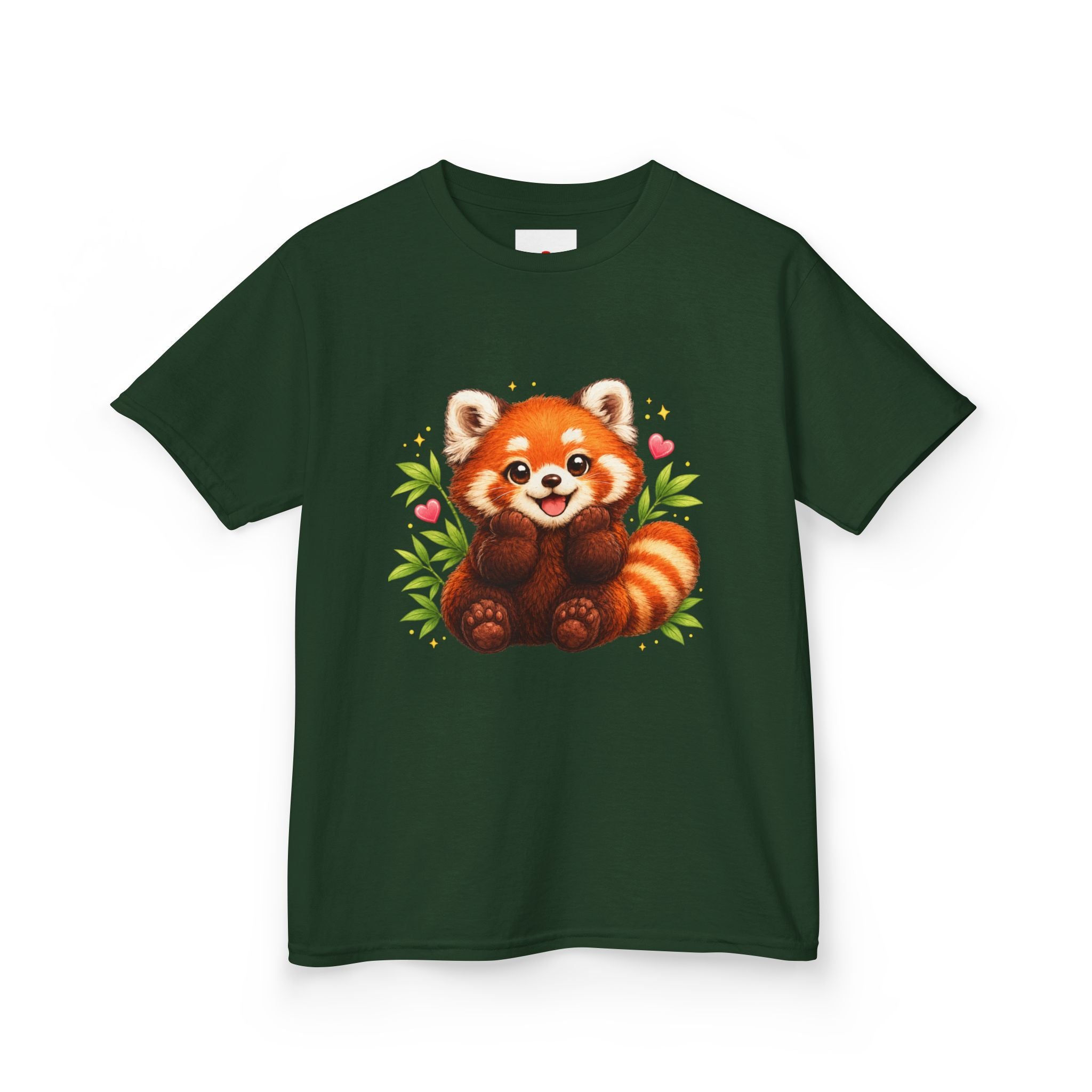 Kids Red Panda Tee — Cute Woodland Animal Shirt for Children