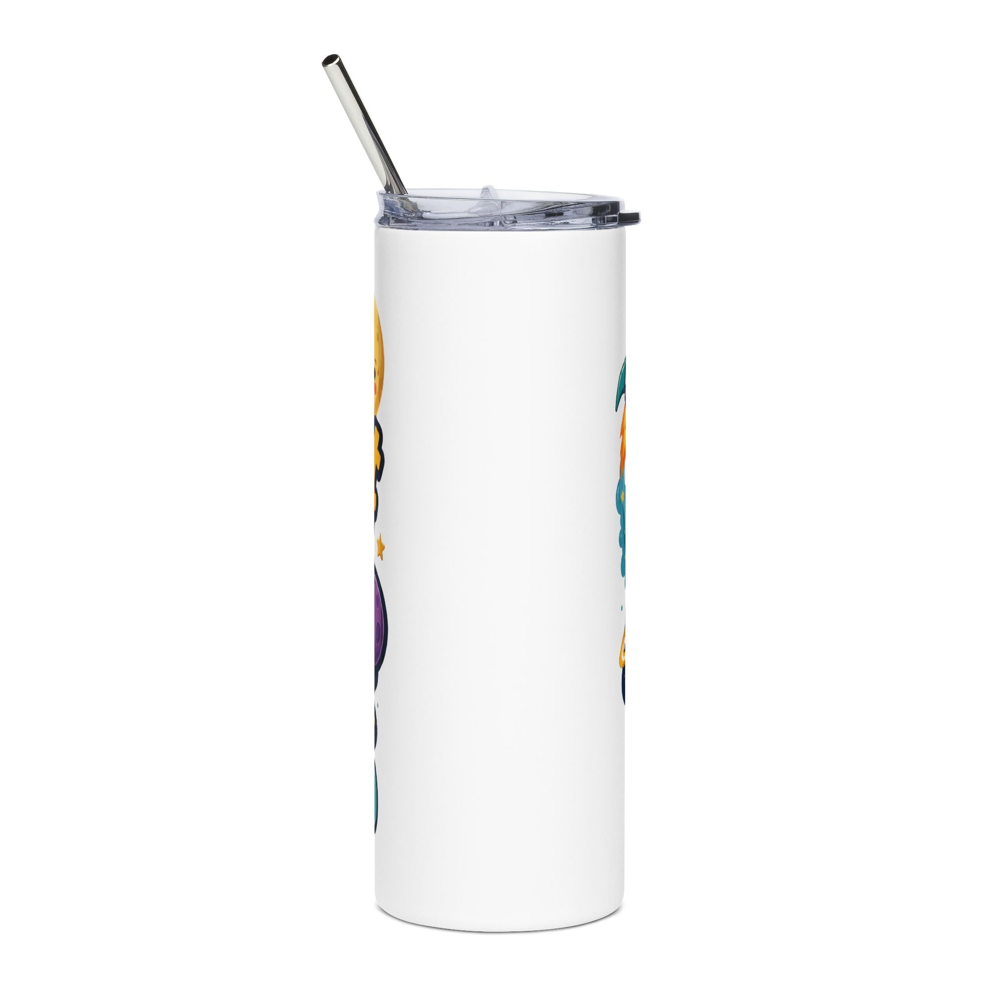 Space Explorer 20oz Stainless Tumbler — "I Want to Be an Astronaut When I Grow Up" Kids Travel Cup
