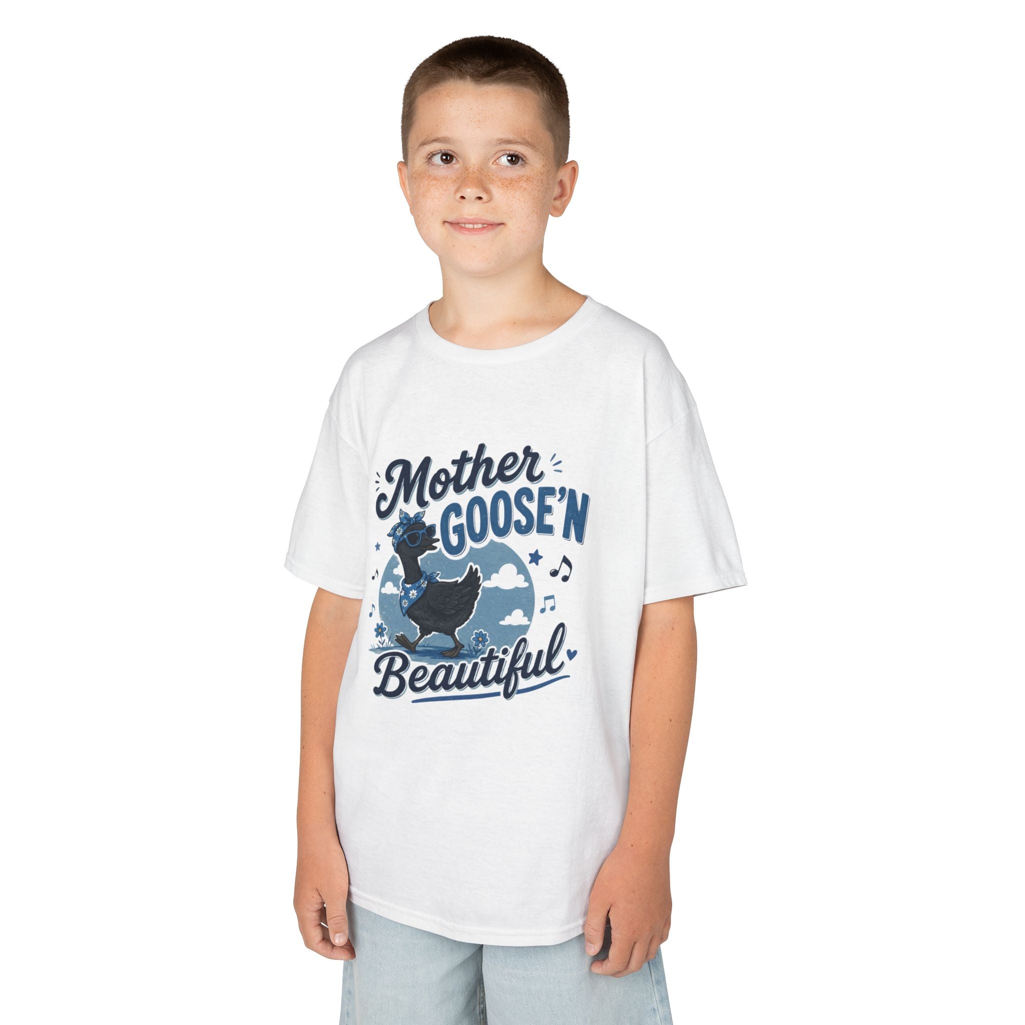 Kids T‑Shirt — "Mother Goose'n Beautiful" Nursery Rhyme Tee
