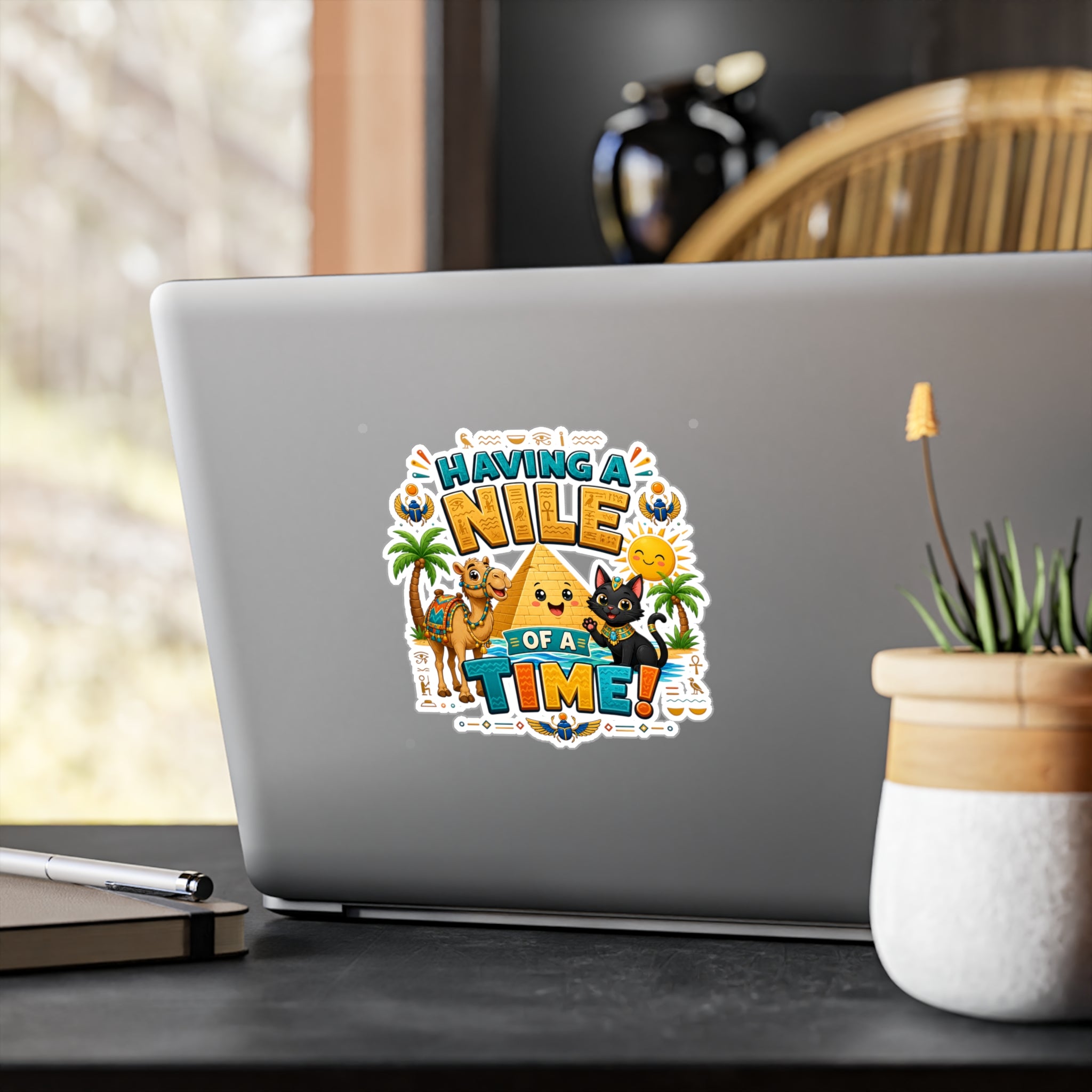 Having a Nile of a Time Sticker | Kiss-Cut Vinyl Decal