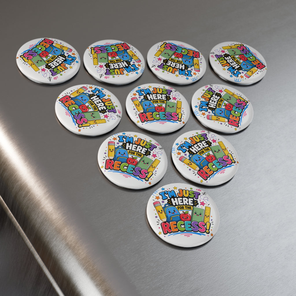 Button Magnet, Round (1 & 10 pcs)