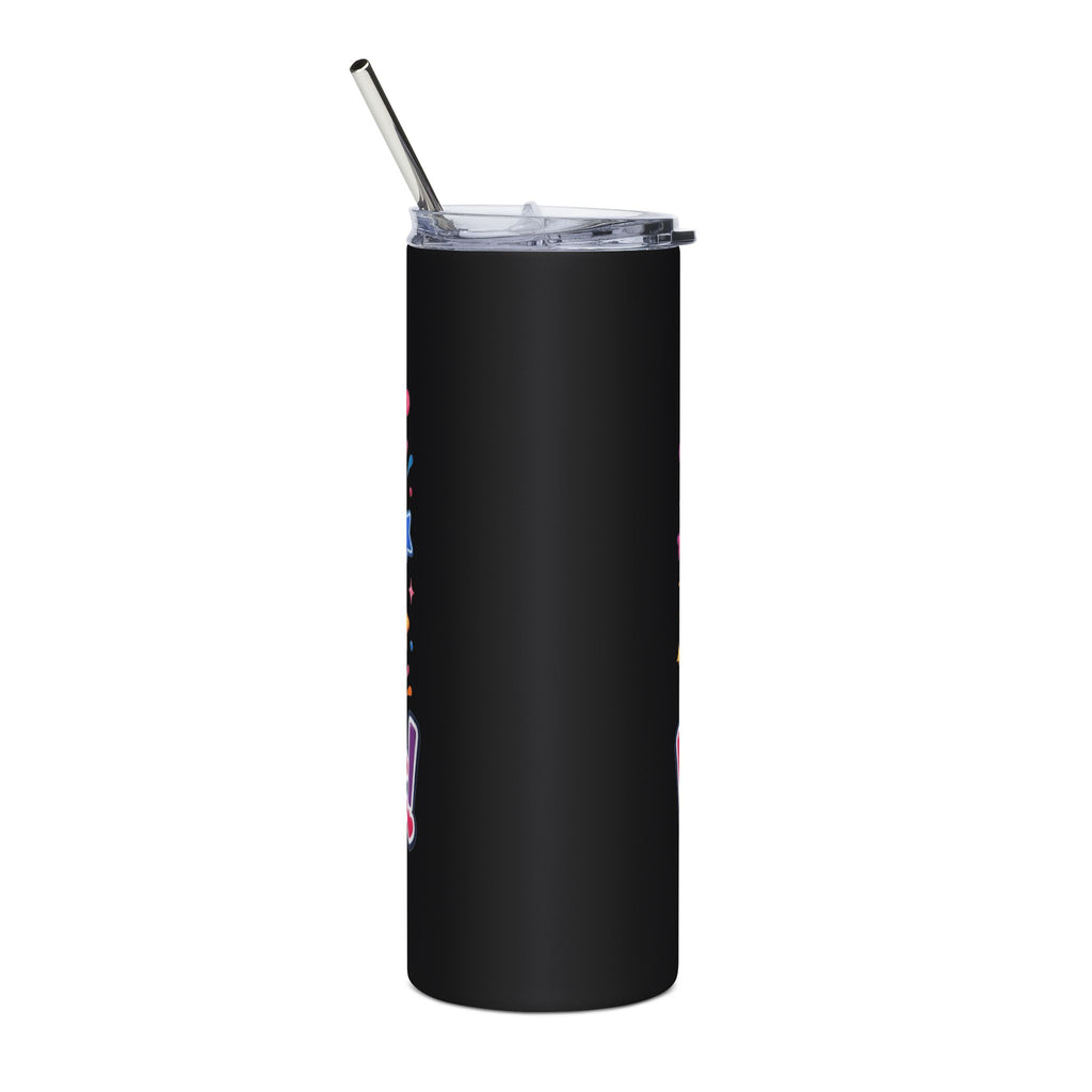 Ele-fun-tastic Elephant 20oz Stainless Steel Tumbler — Cute Kids Animal Drink Cup
