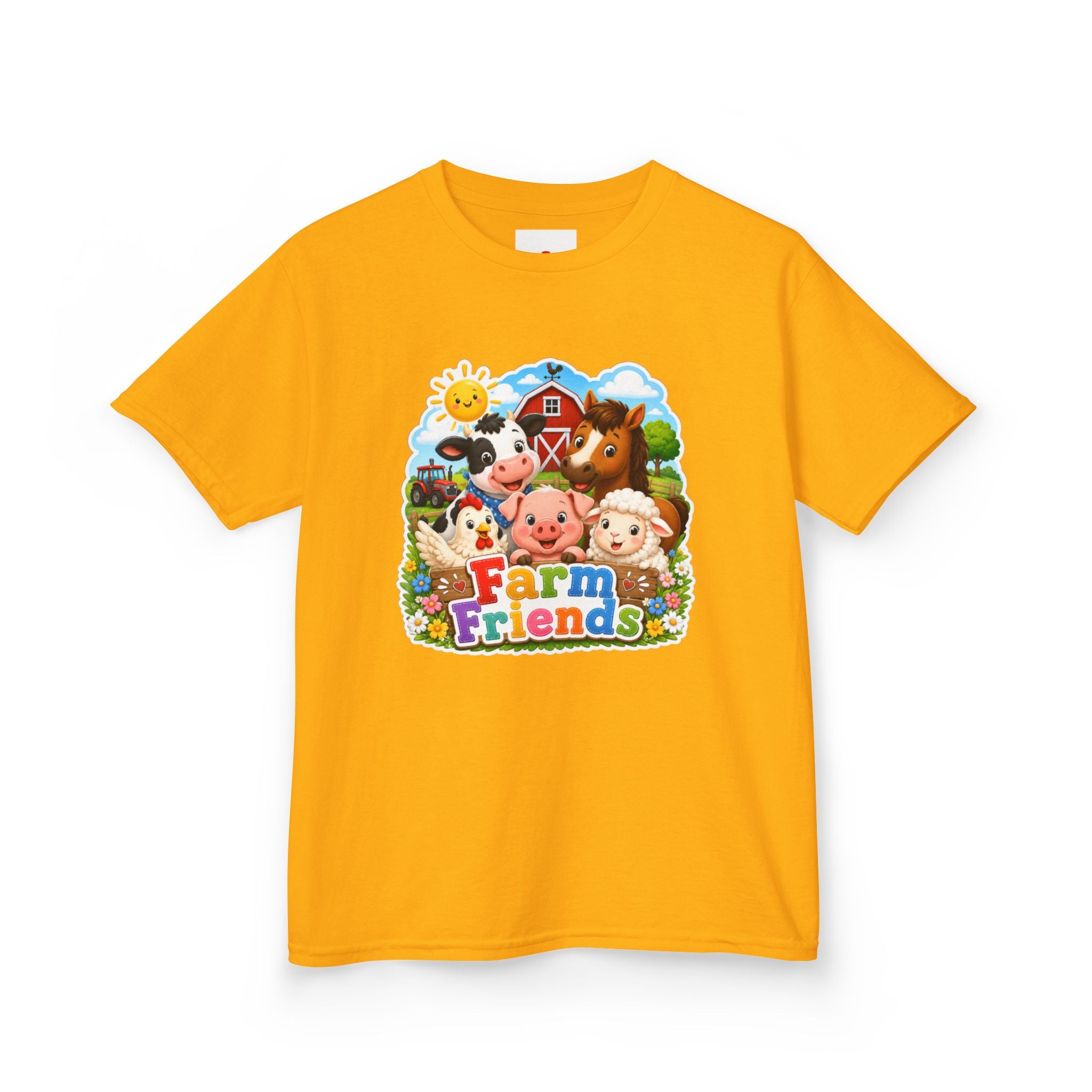 Kids Farm Friends T‑Shirt — Cute Barnyard Animals Graphic Tee