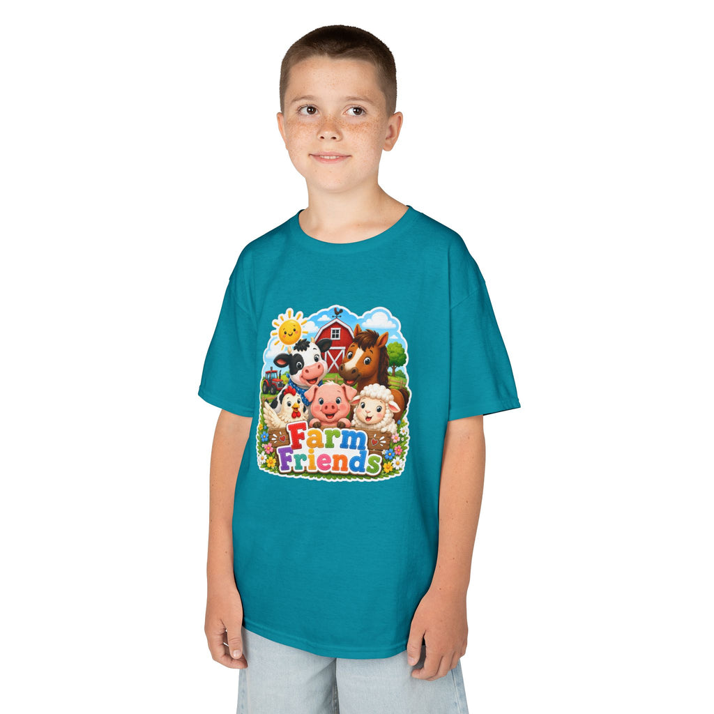 Kids Farm Friends T‑Shirt — Cute Barnyard Animals Graphic Tee