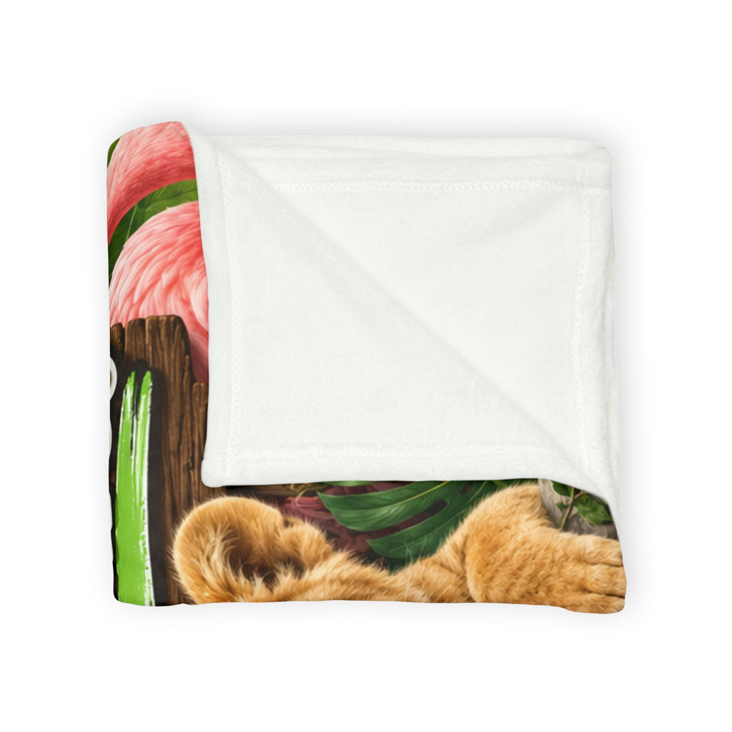 Wild About Adventure! Kids Animal Blanket