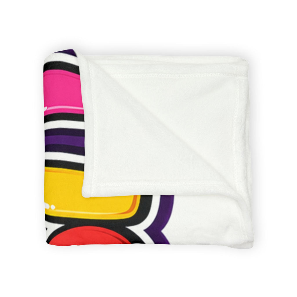 Ruler of the School Kids' Soft Polyester Blanket — Cute Back-to-School Throw