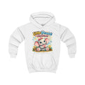 Kids Hoodie - "Little Peanut Big Heart" Cute Baby Elephant Graphic Pullover