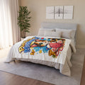 Purrfectly Mischievous! Cute Kitten Yarn Plush Blanket