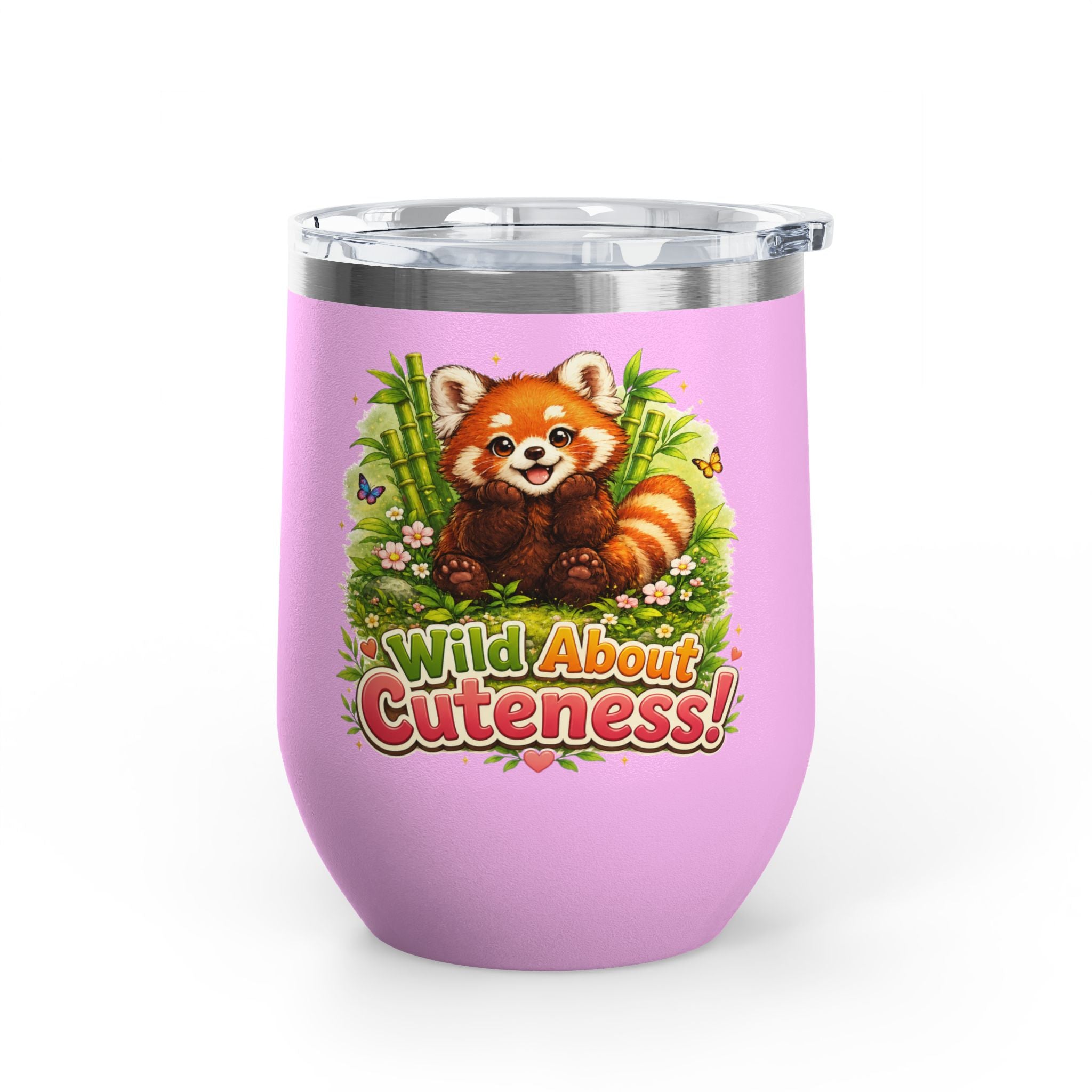 "Wild About Cuteness!" Red Panda Insulated 12oz