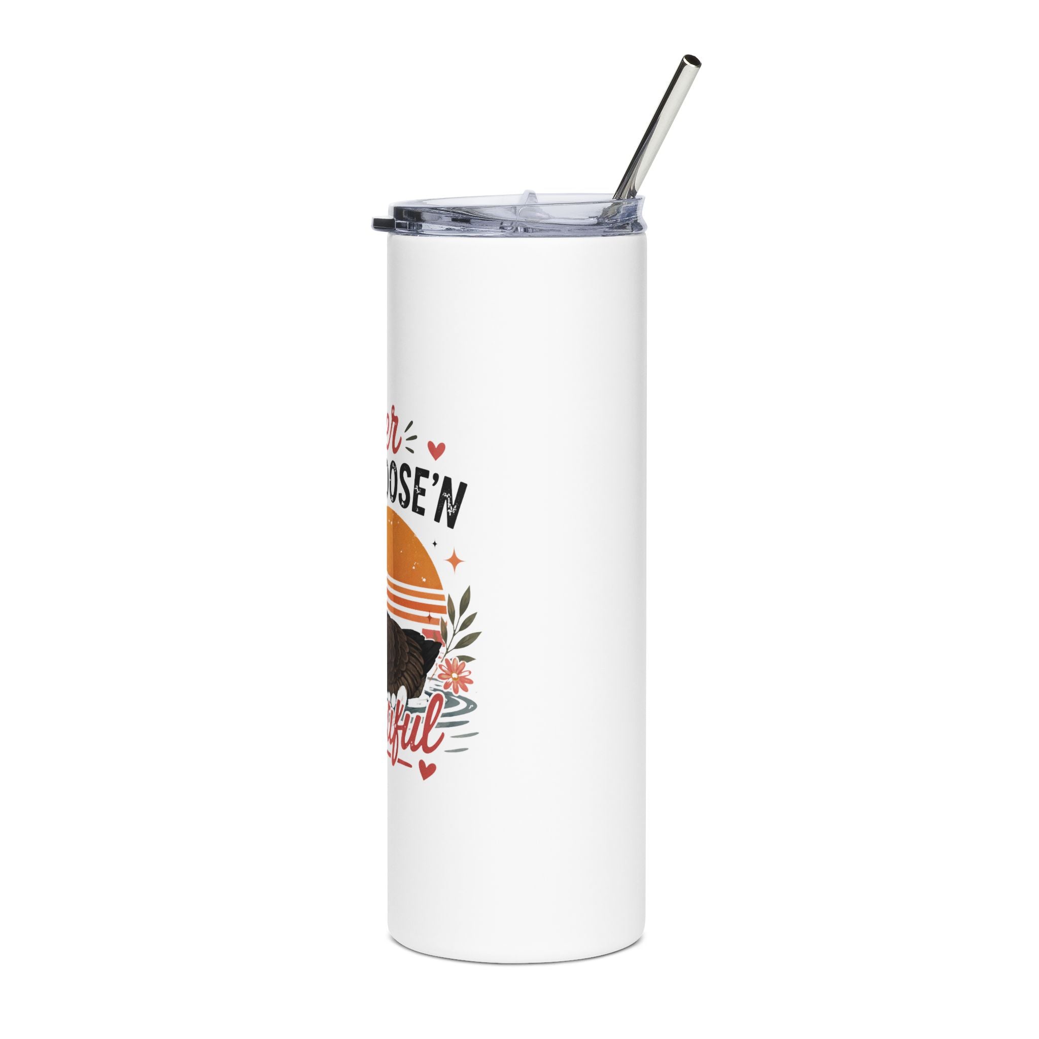 Mother Goose Beautiful 20oz Stainless Tumbler — Cute Goose Mom Travel Drinkware
