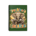 Adventure Elephant Spiral Notebook — "Trunkloads of Adventure!" Ruled Journal for Kids & Travelers