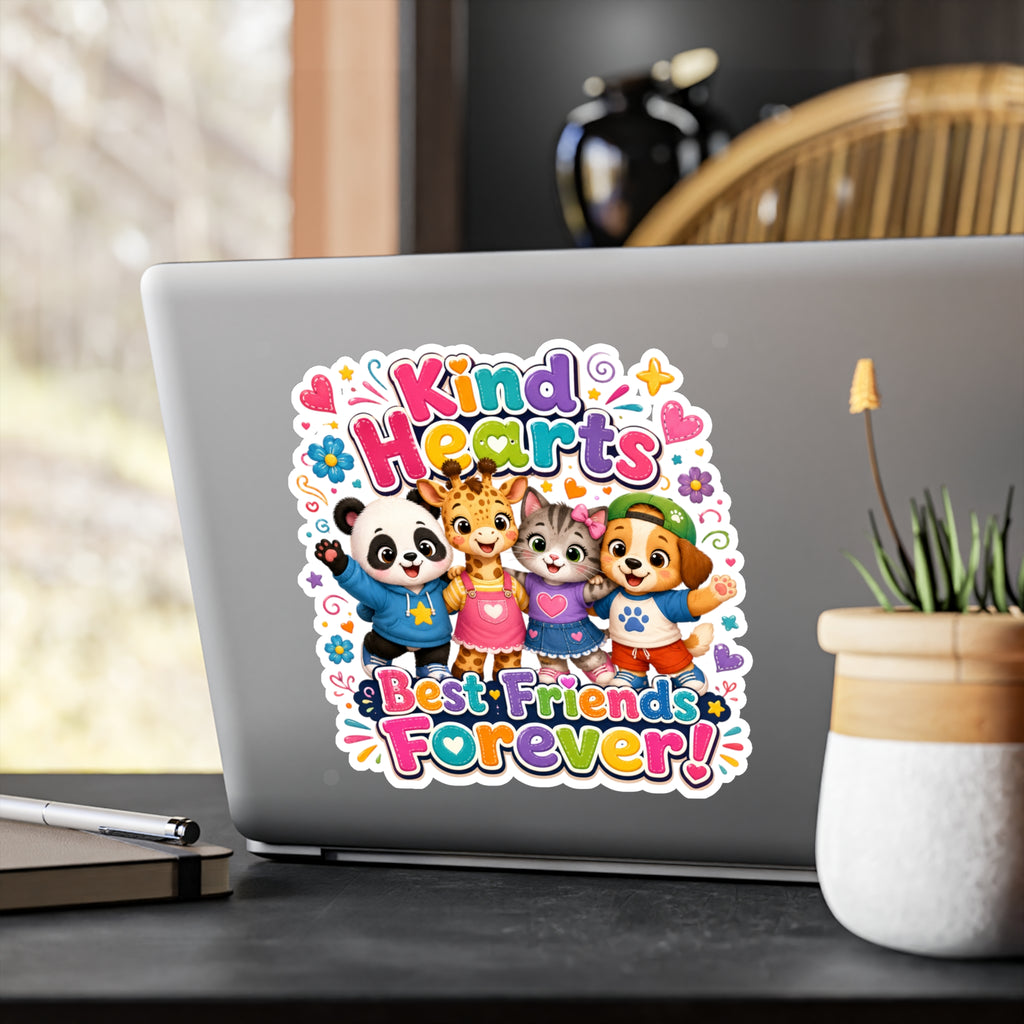 Kind Hearts Best Friends Forever Sticker