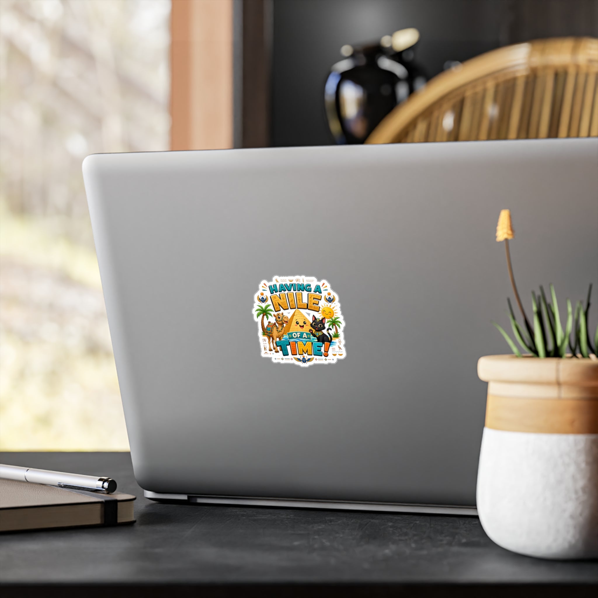 Having a Nile of a Time Sticker | Kiss-Cut Vinyl Decal