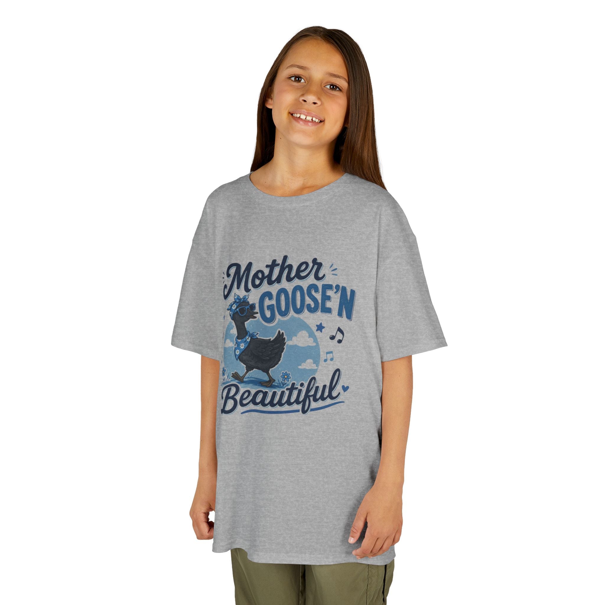 Kids T‑Shirt — "Mother Goose'n Beautiful" Nursery Rhyme Tee