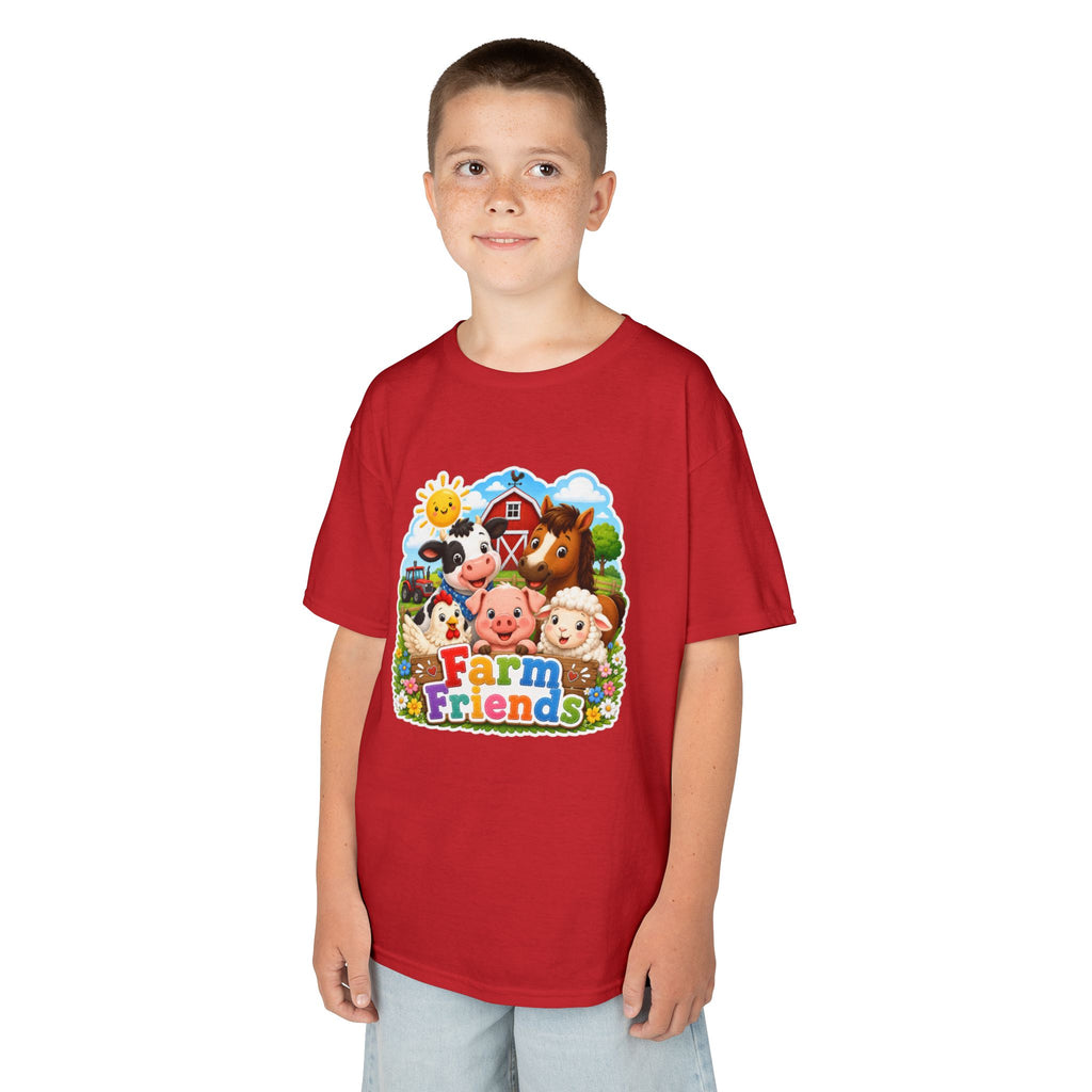 Kids Farm Friends T‑Shirt — Cute Barnyard Animals Graphic Tee