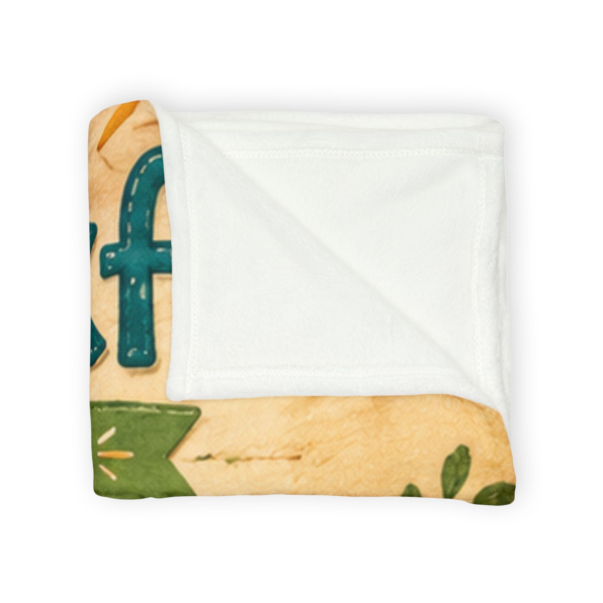 Elephant Family Blanket — "Trunkfuls of Love & Adventure" Plush Throw