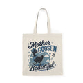 Mother Goose'n Beautiful Tote Bag — Whimsical Nursery Storybook Eco Tote