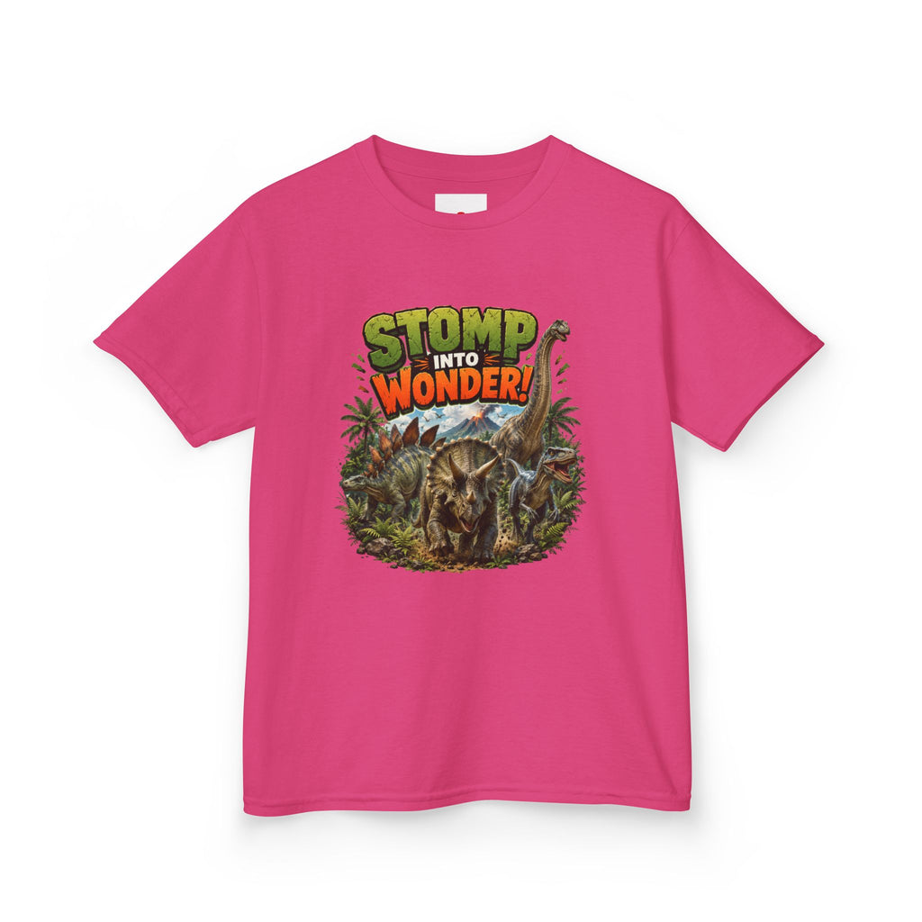 Kids T-Shirt - "Stomp Into Wonder" Dinosaur Graphic Tee