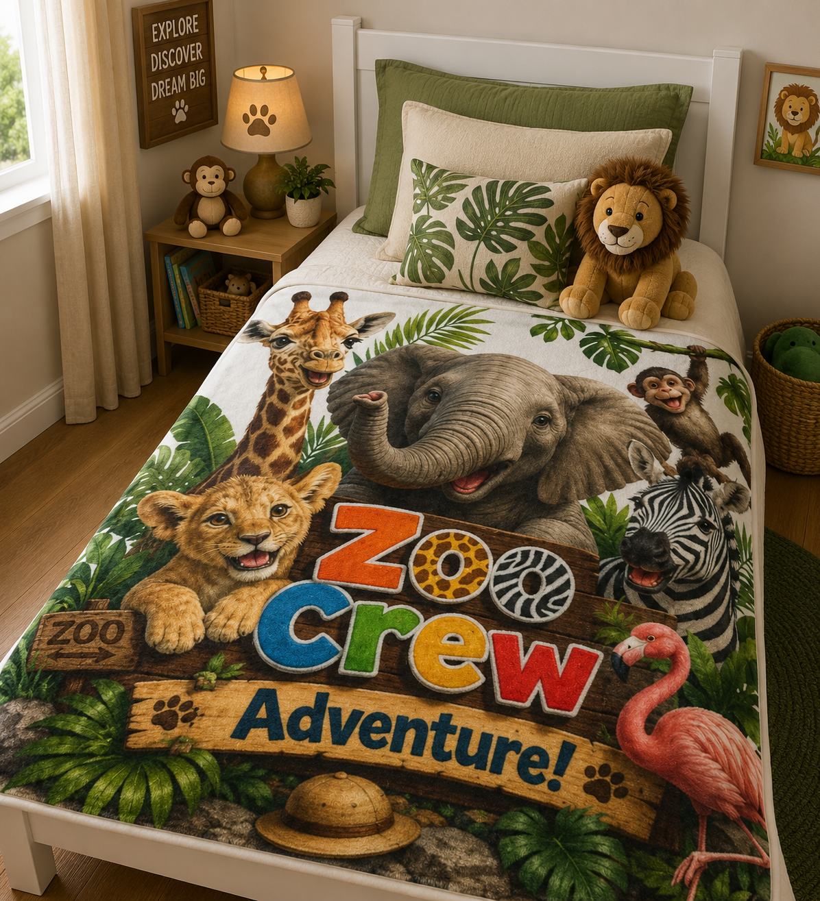 Zoo Crew Adventure Blanket