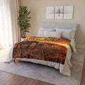 Trunkloads of Adventure! Elephant Safari Throw Blanket