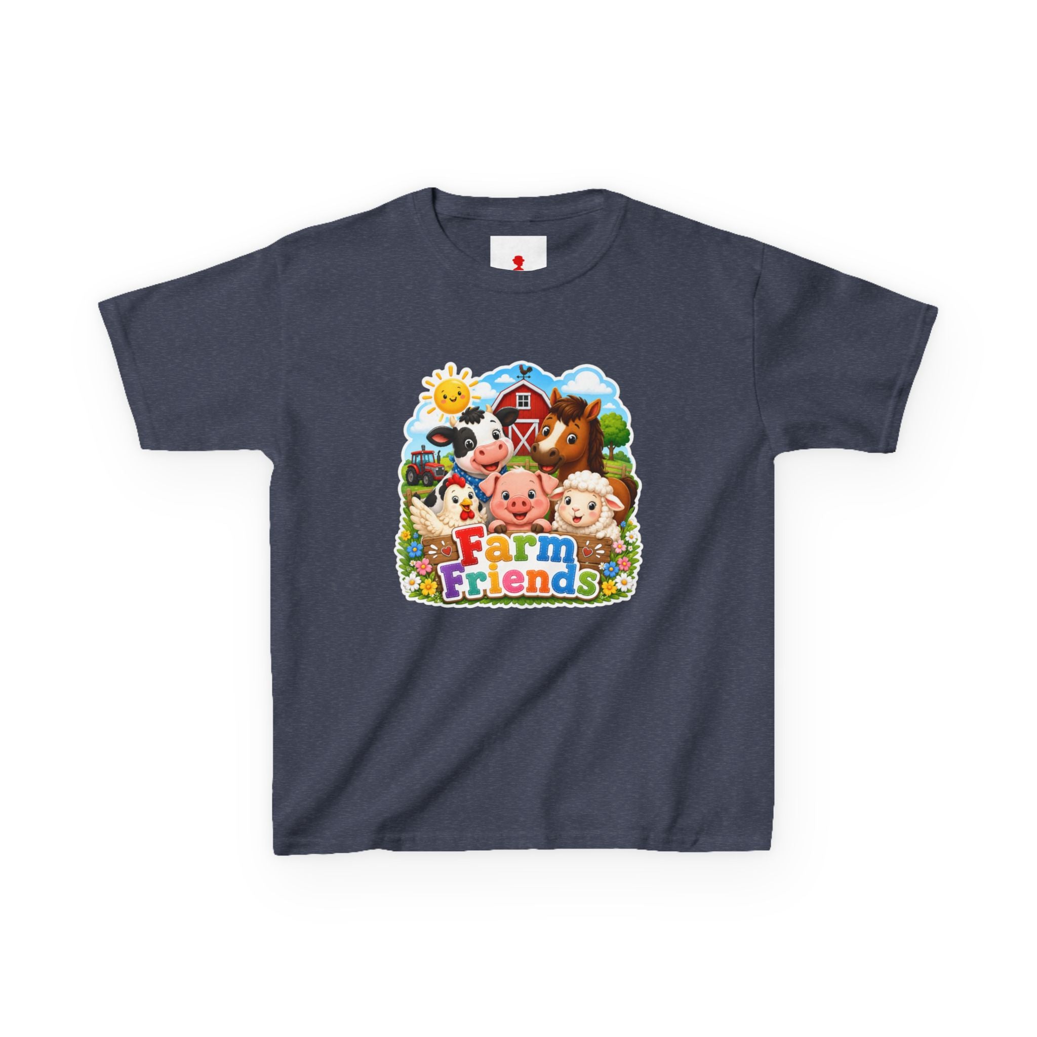 Kids Farm Friends T‑Shirt — Cute Barnyard Animals Graphic Tee