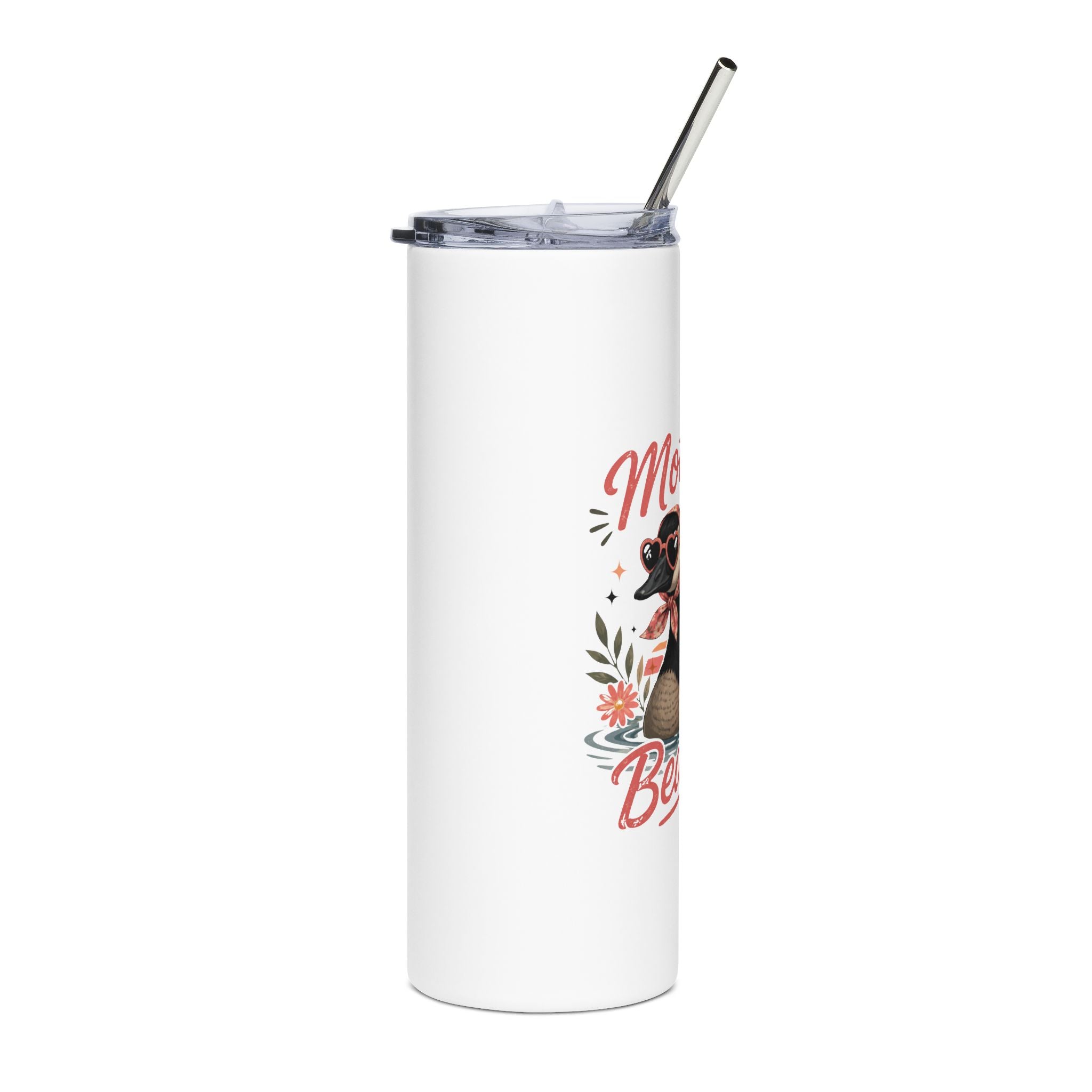 Mother Goose Beautiful 20oz Stainless Tumbler — Cute Goose Mom Travel Drinkware