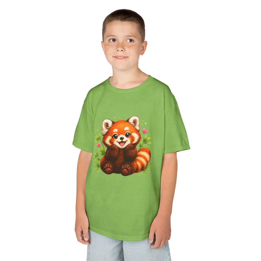 Kids Red Panda Tee — Cute Woodland Animal Shirt for Children