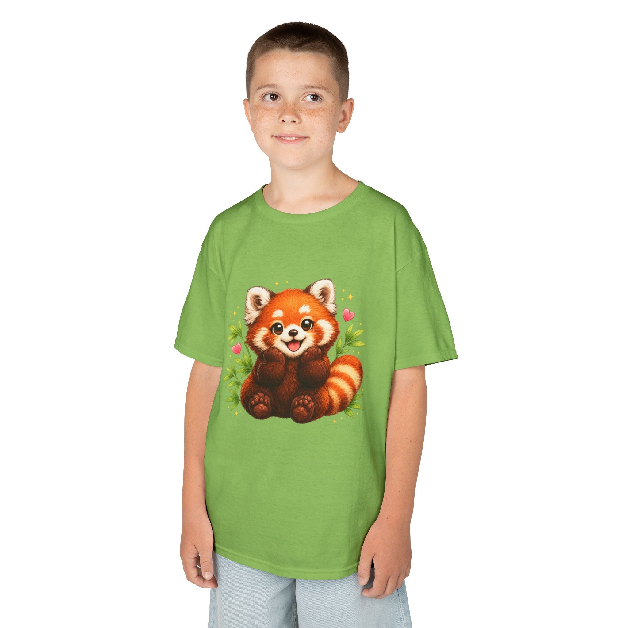 Kids Red Panda Tee — Cute Woodland Animal Shirt for Children