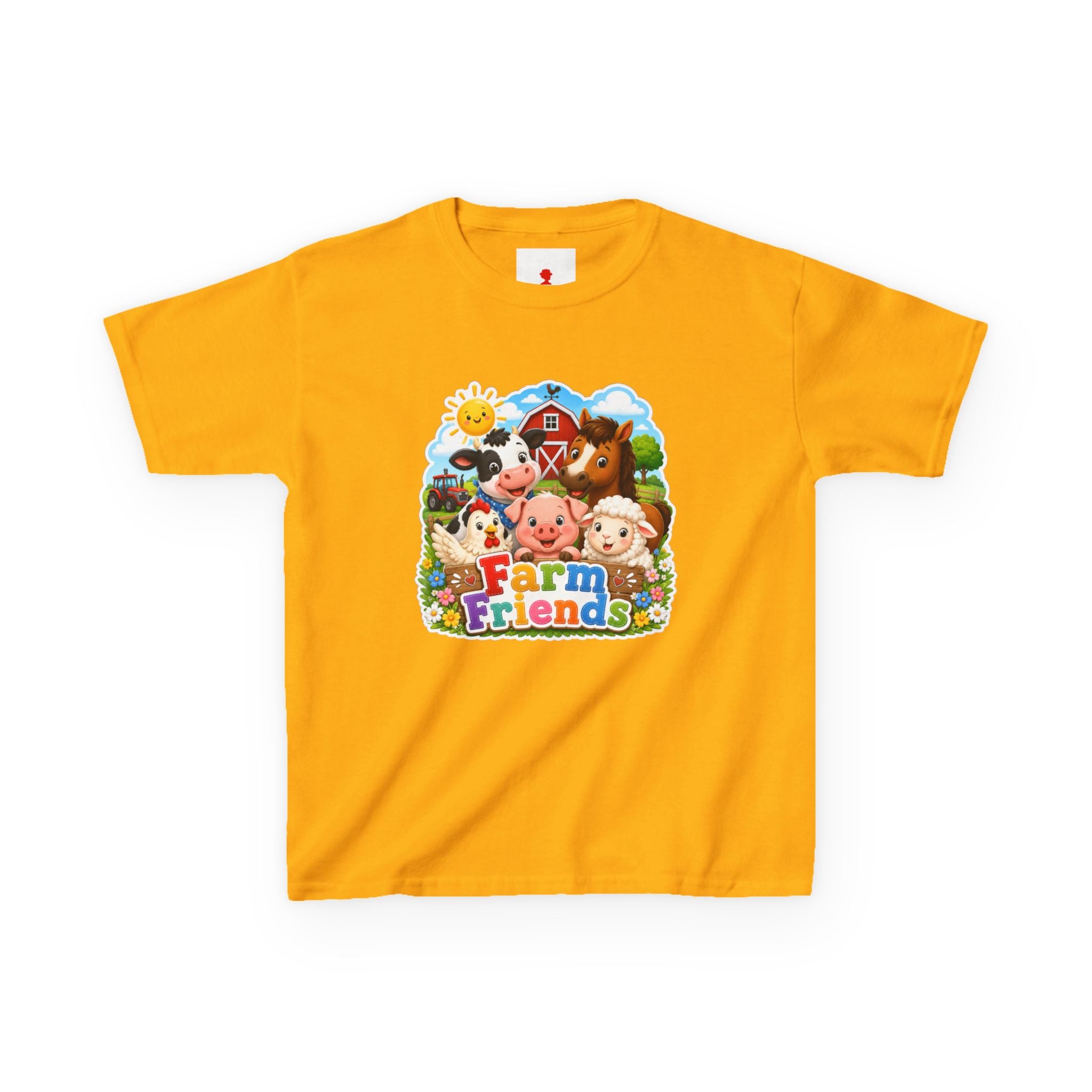 Kids Farm Friends T‑Shirt — Cute Barnyard Animals Graphic Tee
