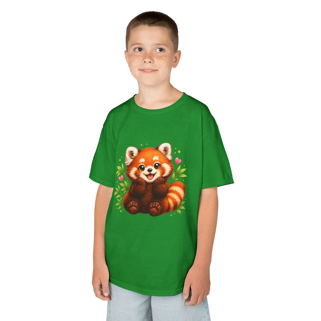 Kids Red Panda Tee — Cute Woodland Animal Shirt for Children