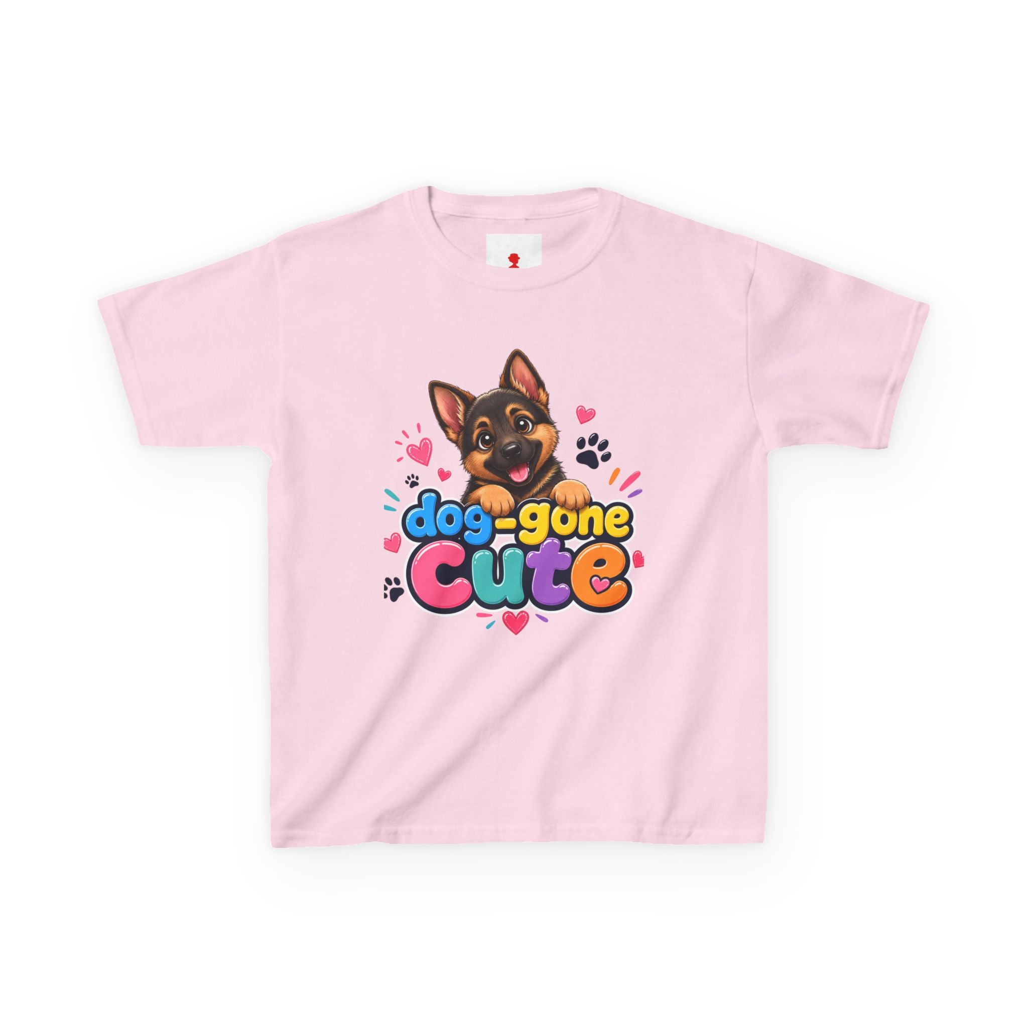 Kids T-Shirt — "Dog-Gone Cute" German Shepherd Puppy Tee