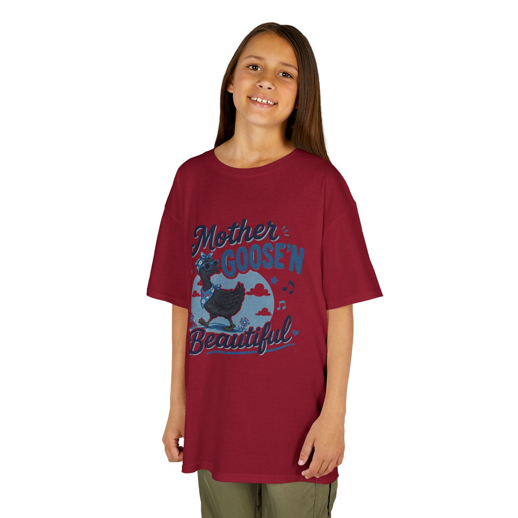 Kids T‑Shirt — "Mother Goose'n Beautiful" Nursery Rhyme Tee